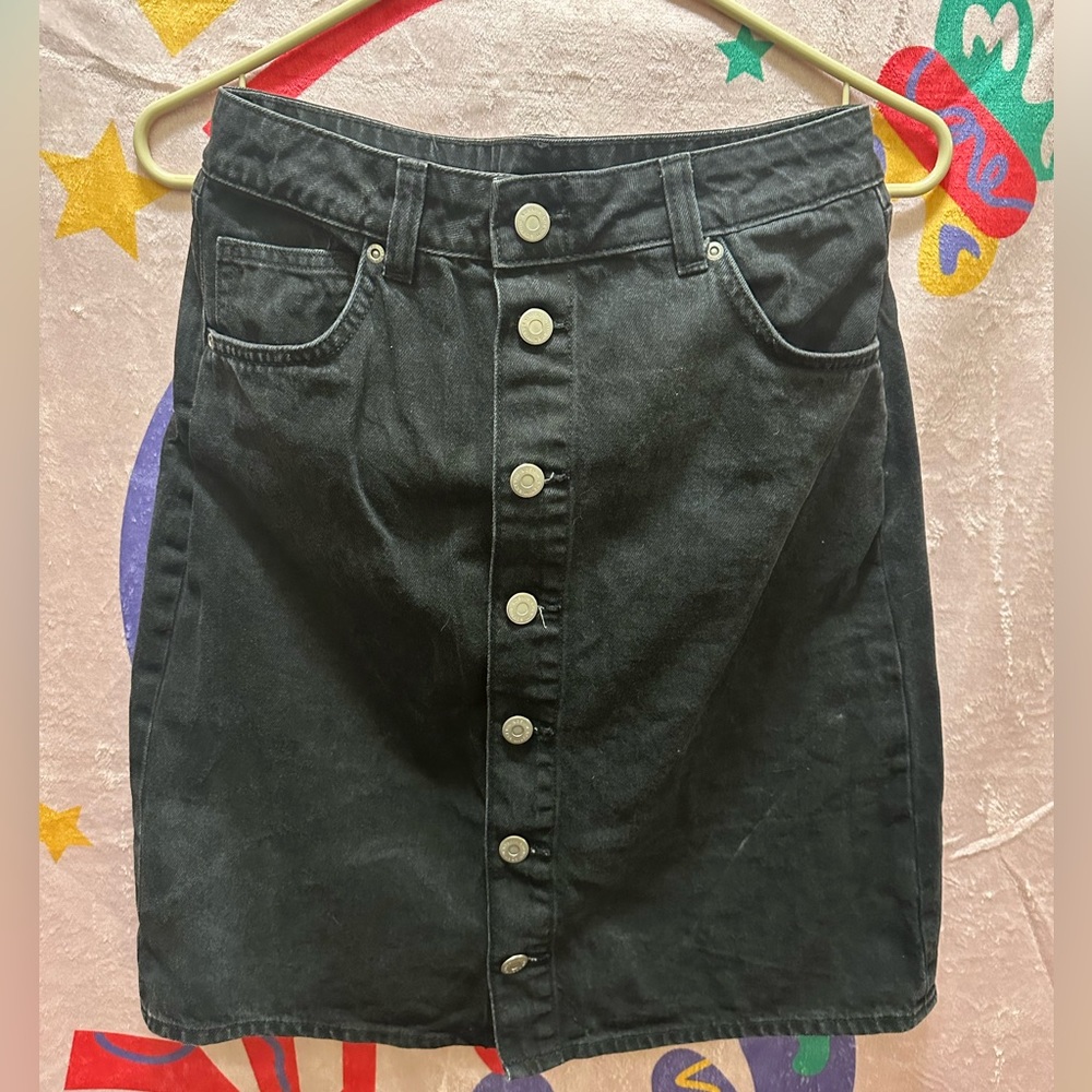 Denim skirt